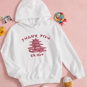 Girl graphic hoodie
